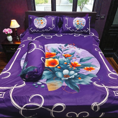 কোল কভার সহ(প্যানেল কটনের চাদর)