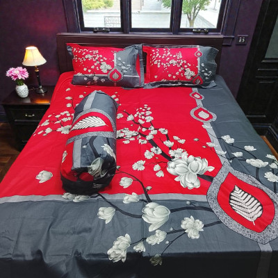 কোল কভার সহ(প্যানেল কটনের চাদর)