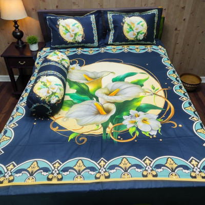 কোল কভার সহ(প্যানেল কটনের চাদর)