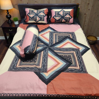 কোল কভার সহ(প্যানেল কটনের চাদর)