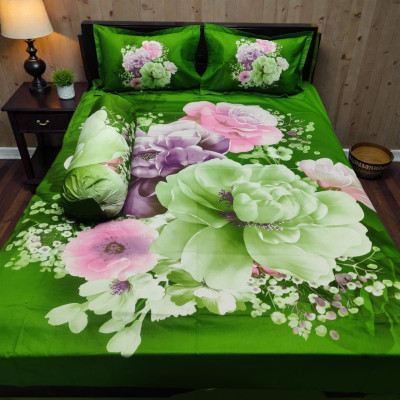 কোল কভার সহ(প্যানেল কটনের চাদর)