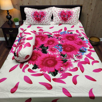 কোল কভার সহ(প্যানেল কটনের চাদর)