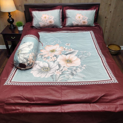 কোল কভার সহ(প্যানেল কটনের চাদর)