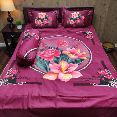 কোল কভার সহ(প্যানেল কটনের চাদর)