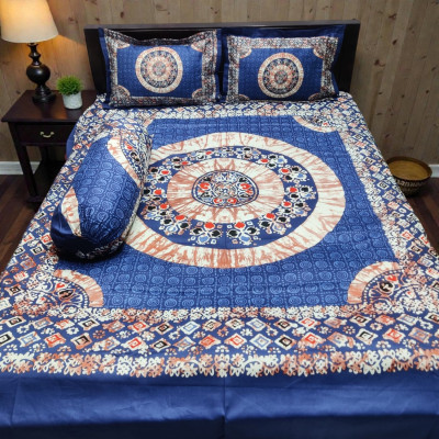 কোল কভার সহ(প্যানেল কটনের চাদর)