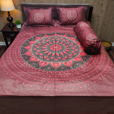 কোল কভার সহ(প্যানেল কটনের চাদর)