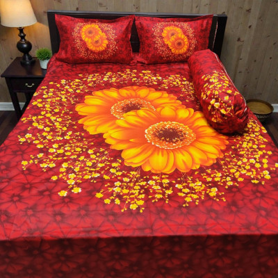 কোল কভার সহ(প্যানেল কটনের চাদর)