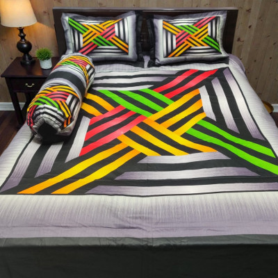 কোল কভার সহ(প্যানেল কটনের চাদর)