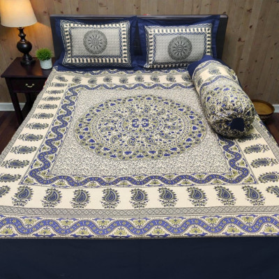 কোল কভার সহ(প্যানেল কটনের চাদর)