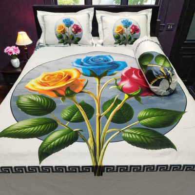 কোল কভার সহ(প্যানেল কটনের চাদর)