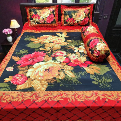 কোল কভার সহ(প্যানেল কটনের চাদর)