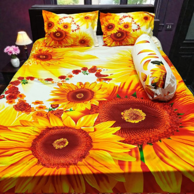 কোল কভার সহ(প্যানেল কটনের চাদর)