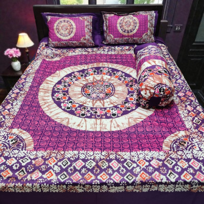 কোল কভার সহ(প্যানেল কটনের চাদর)